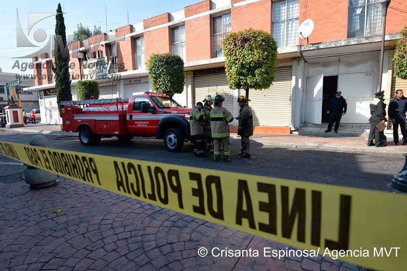 Muere mujer de 75 años por incendio en el centro histórico de Toluca
