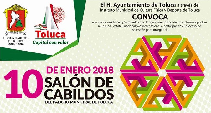 Reconocerá Toluca trayectoria de deportistas destacados