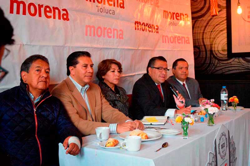 Morena se dice primera fuerza política en Edomex y asegura que vencerá el 1 de julio