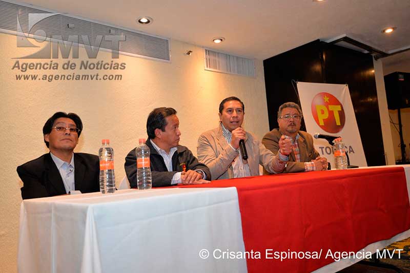 El Partido del Trabajo respalda la candidatura de Juan Rodolfo a la presidencia municipal de Toluca
