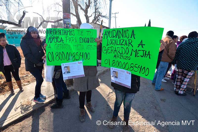 Exigen localizar a menor desaparecido en Tenango del Valle