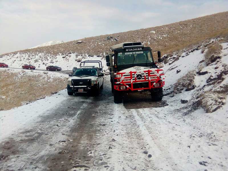 Piden extremar precauciones a quienes visiten el Nevado de Toluca