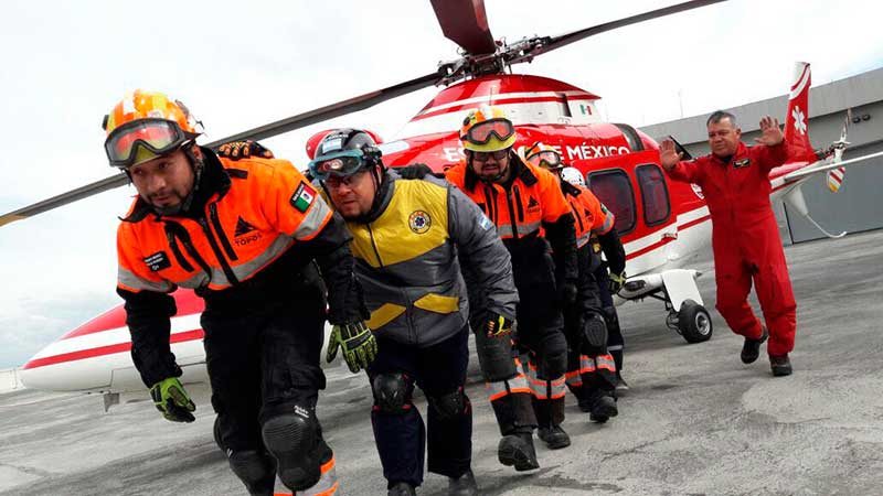 Capacitan los Relámpagos a cuerpos de emergencia sobre Evacuación Aeromédica