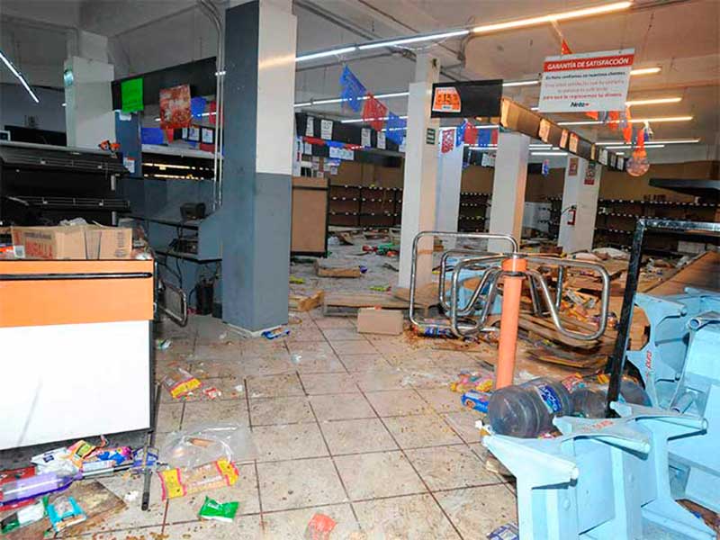 Capturan 11 personas que participaron en saqueos a tiendas departamentales en Ecatepec