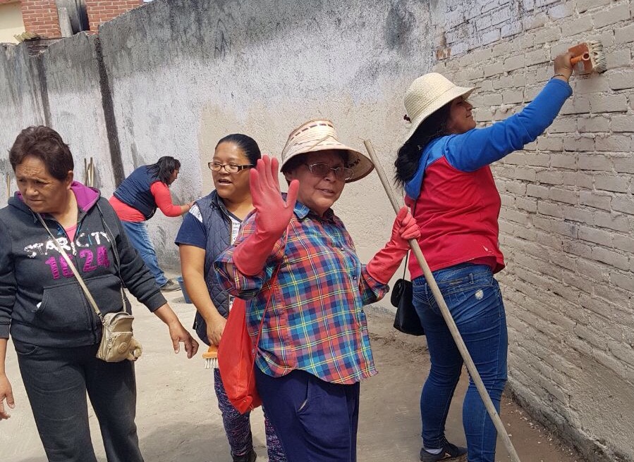 Realizan trabajos de limpieza integral en San Mateo Oxtotitlán