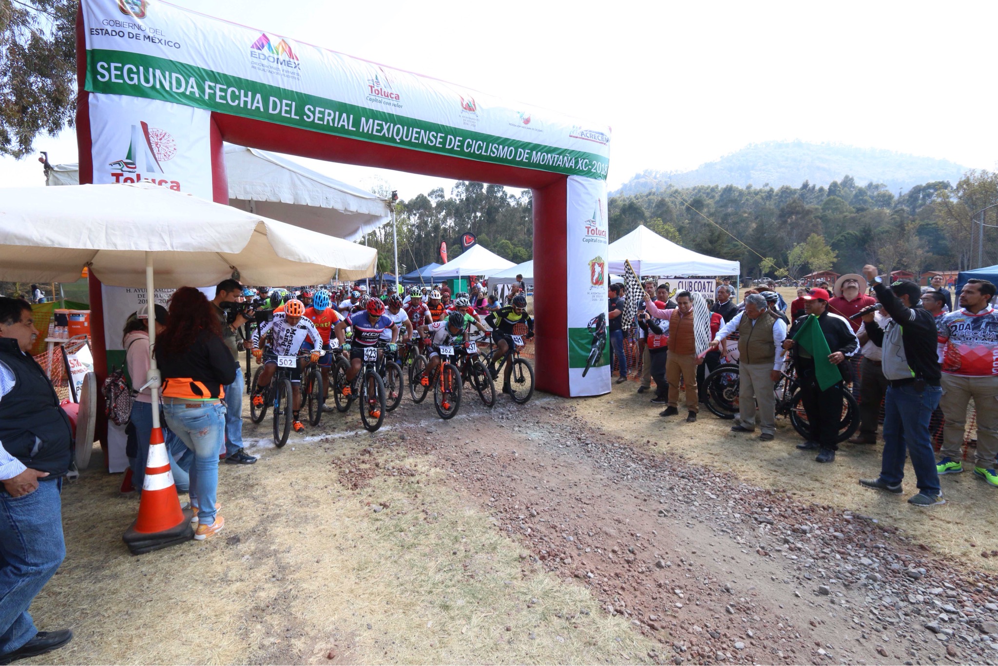 Toluca sede de la Segunda Fecha Serial Mexiquense de Ciclismo de Montaña