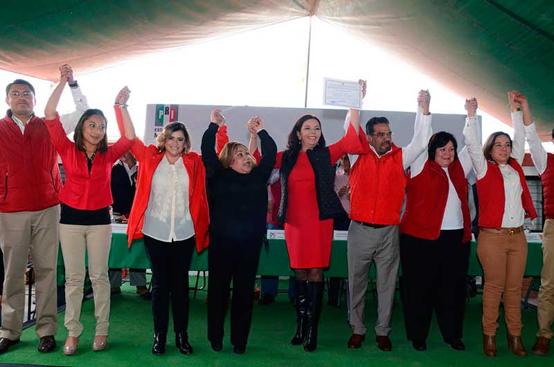 Aprueban precandidatura de Carolina Monroy a la presidencia municipal de Metepec