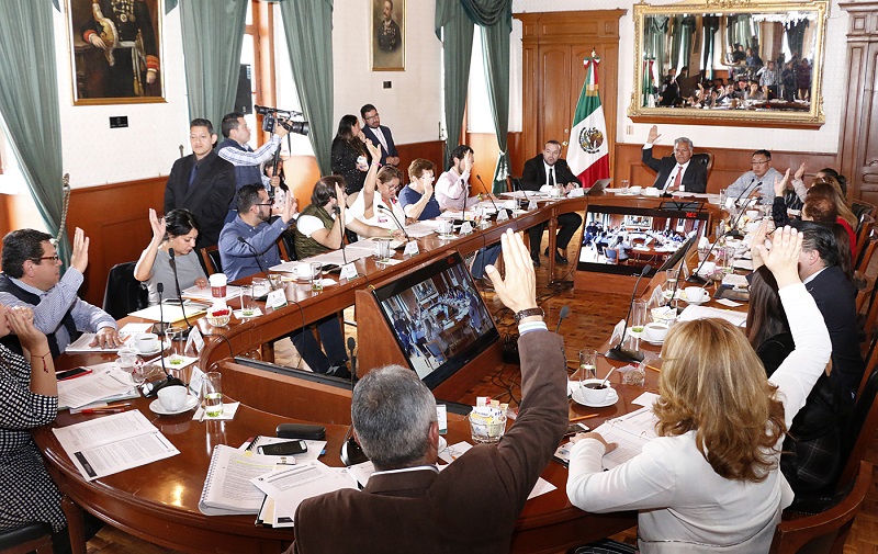 Aprueba Cabildo de Toluca obras en materia de infraestructura urbana, alumbrado público y seguridad