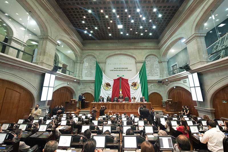 Inicia Legislatura mexiquense nuevo periodo ordinario de sesiones