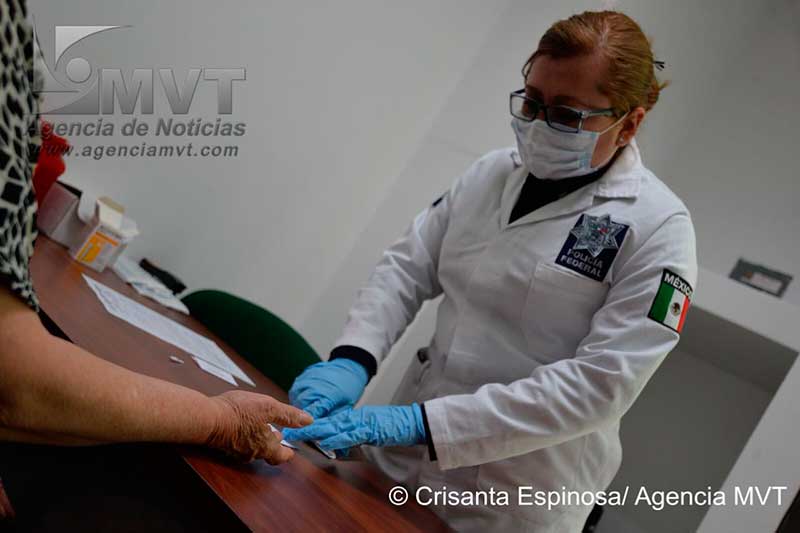 Reúne Policía Federal en Toluca muestras de ADN para identificar personas desaparecidas