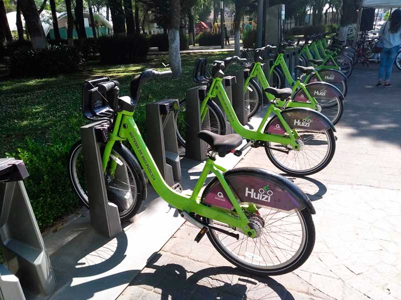 Demandan perredistas convertir la bicicleta pública Huizi en empresa paramunicipal