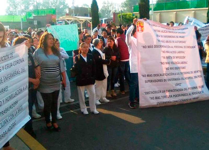 Denuncian acoso laboral en Hospital de Alta Especialidad de Ixtapaluca
