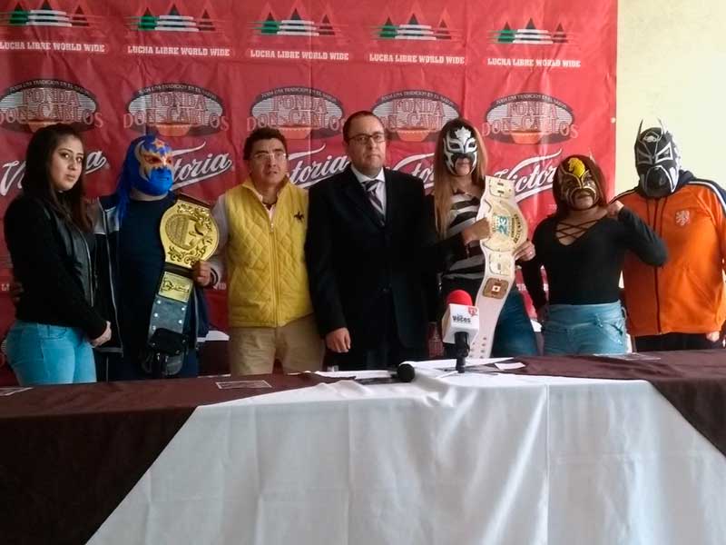 Luchadores de Triple A e Independientes ofrecen función para celebrar el Día del Niño