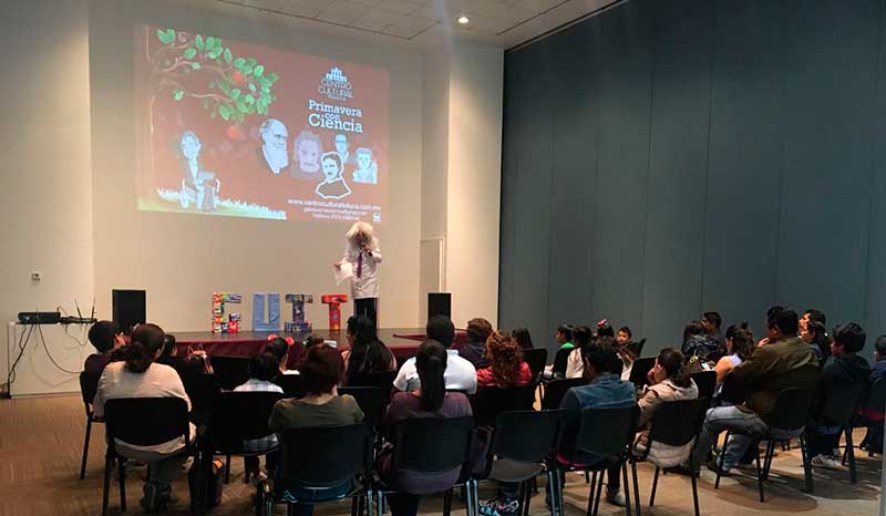 Ofrece a niños el Centro Cultural Toluca una Primavera con Ciencia