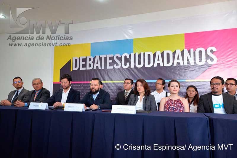 Empresarios y ciudadanos organizarán debates entre candidatos; 11 de junio en Toluca