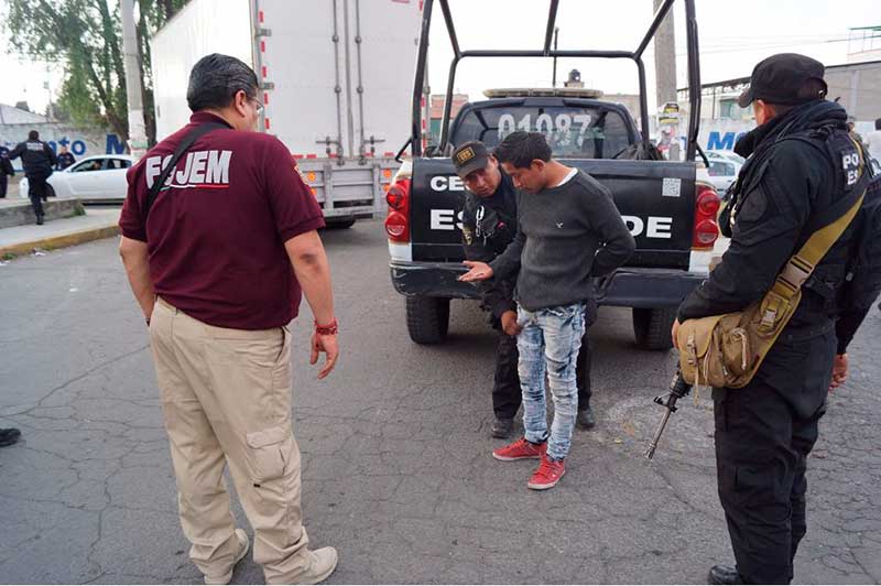 Concluye macro-operativo en Valle de Toluca con 119 detenidos