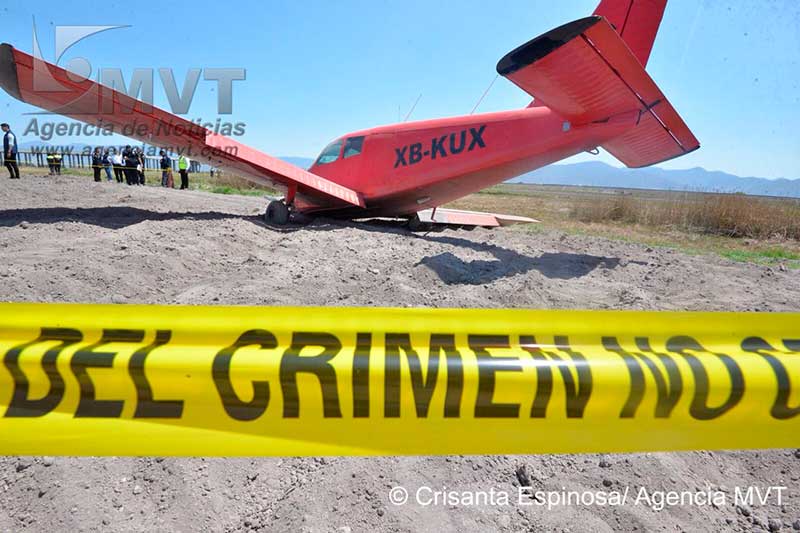 Aterriza de emergencia una aeronave en El Cerrillo Vista Hermosa, Toluca; hay 2 lesionados
