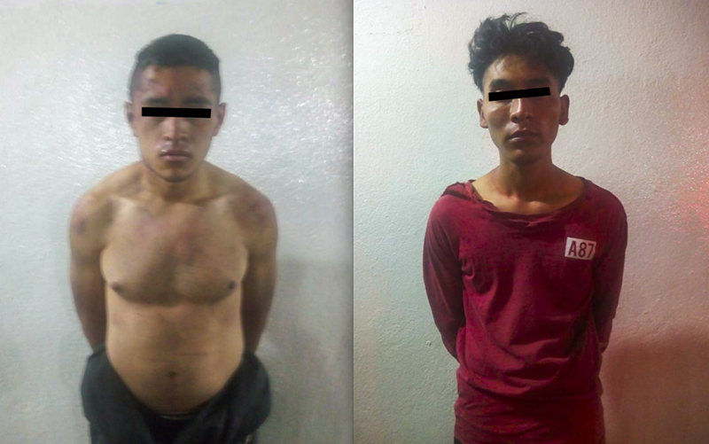 Intentan linchar a presuntos asaltantes en Toluca