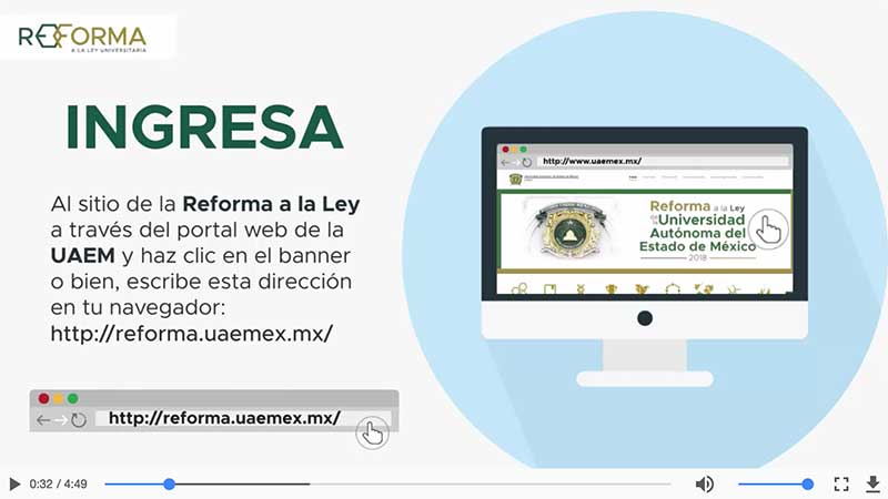 Amplió UAEM periodo de consulta de la reforma a la Ley Universitaria
