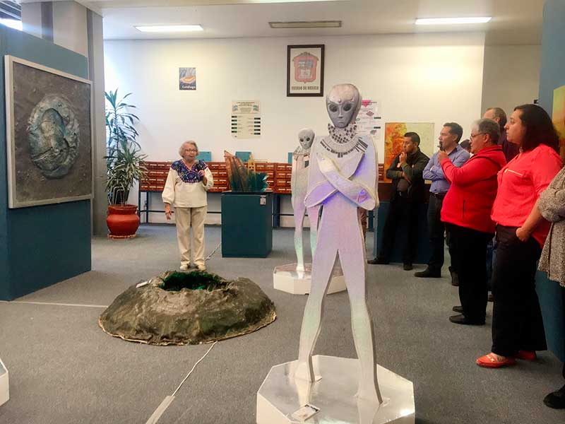 Llegan «los extraterrestres» al Centro Cultural Mexiquense
