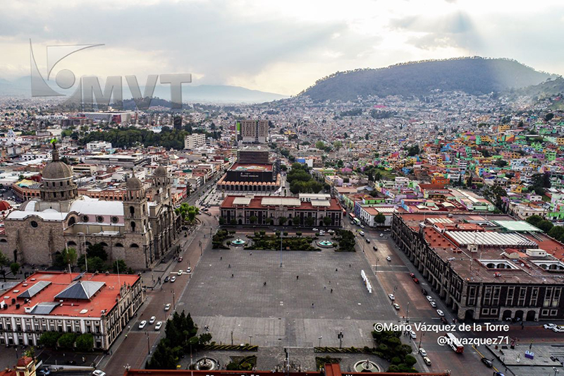 La bélica historia de la Plaza de los Mártires de Toluca