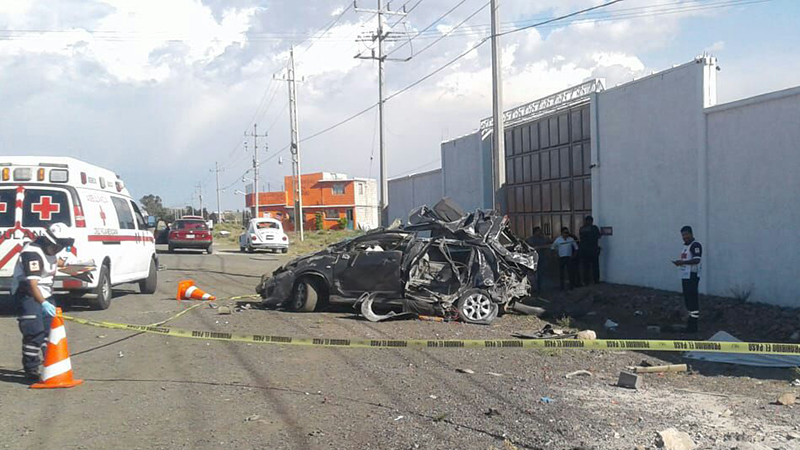 Fallece conductor tras impacto en la Toluca-Atlacomulco