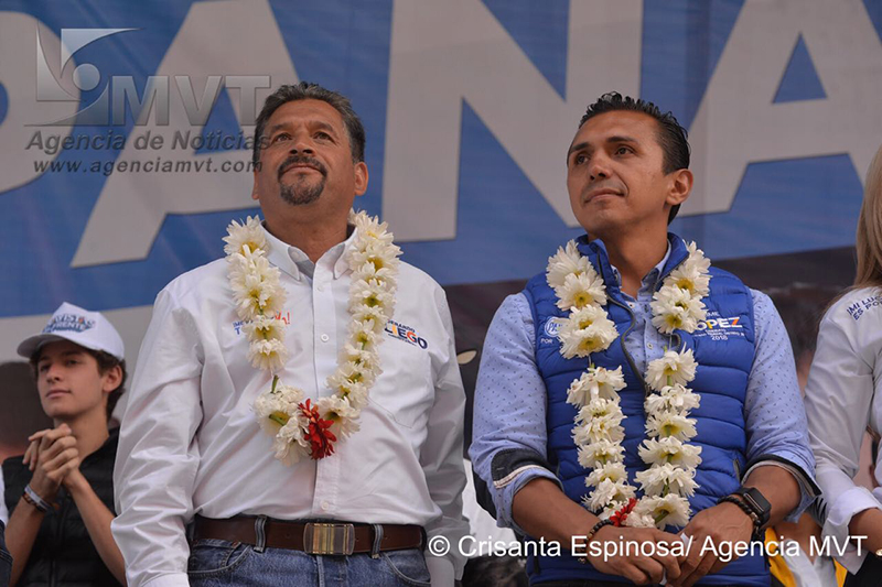 Cierran campaña Gerardo Pliego y Jaime López confiados de ganar elección