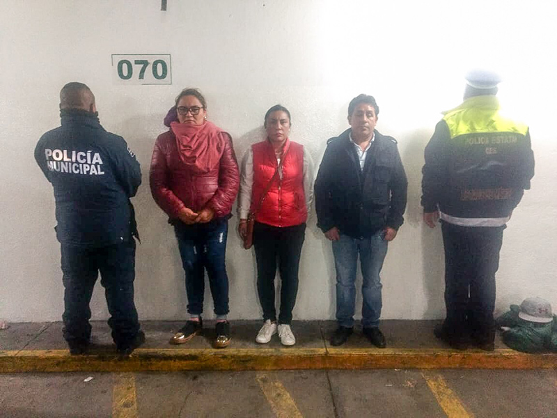Intercambian acusaciones priistas, morenistas y frentistas en Zinacantepec; hay tres detenidos