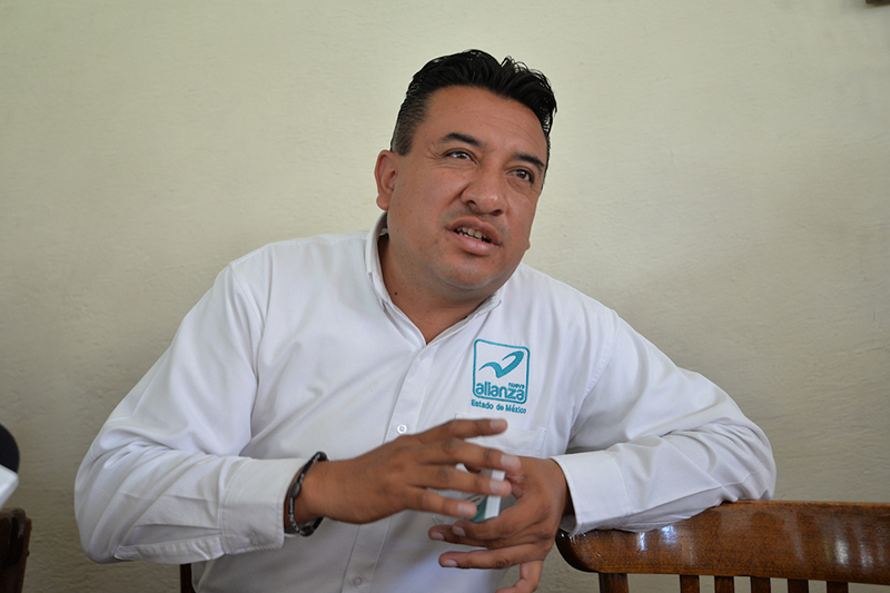 Condenan declinación del candidato de Nueva Alianza en favor de Morena