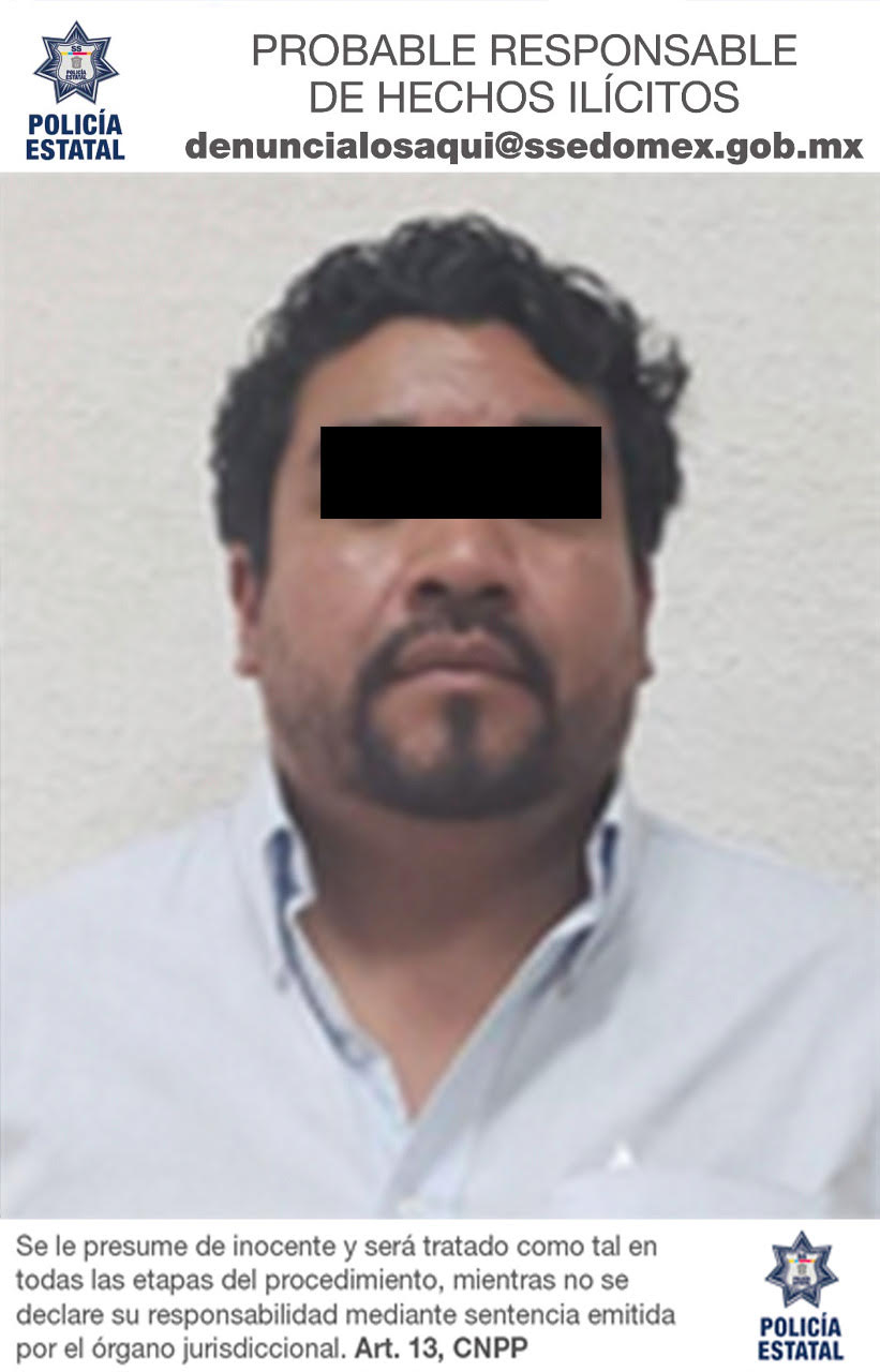 Detienen a ex policía municipal de Toluca que se encontraba prófugo