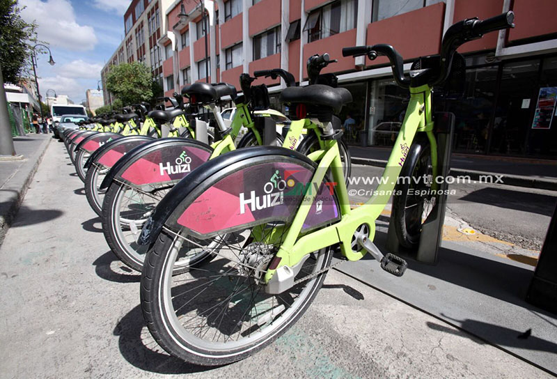 Desdeñan toluqueños bicicleta pública; Huizi registra 53 usuarios