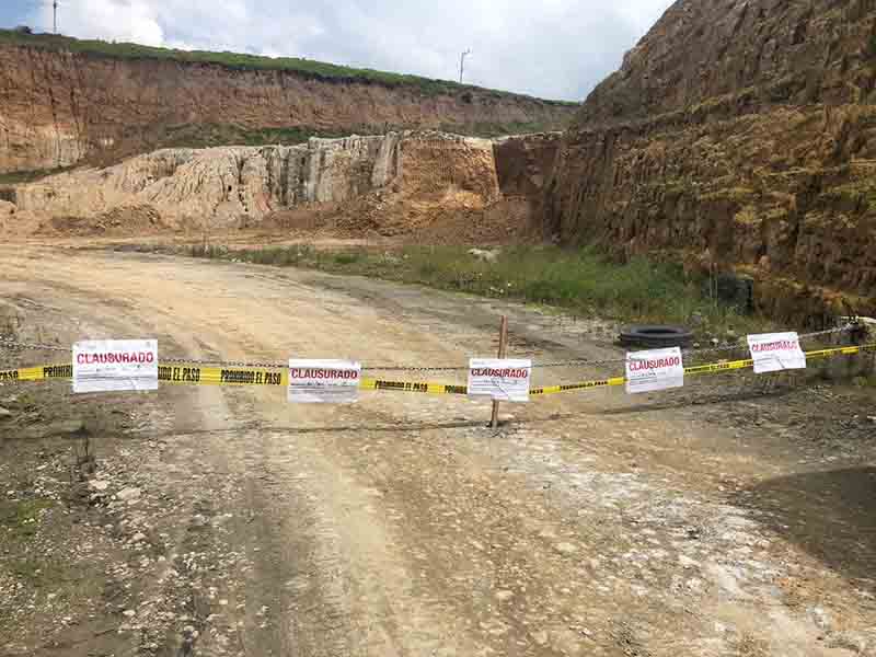 Clausuran minas en Calimaya y Xonacatlán por anomalías