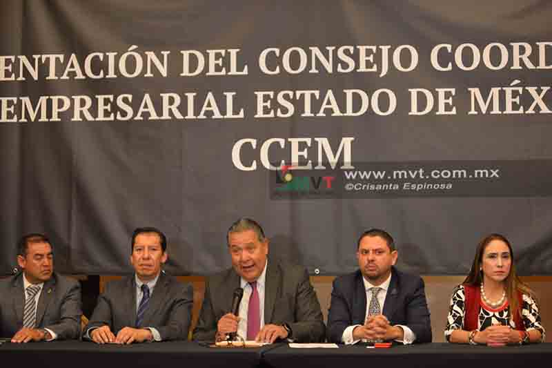 Presentan Consejo Coordinador Empresarial del Estado de México