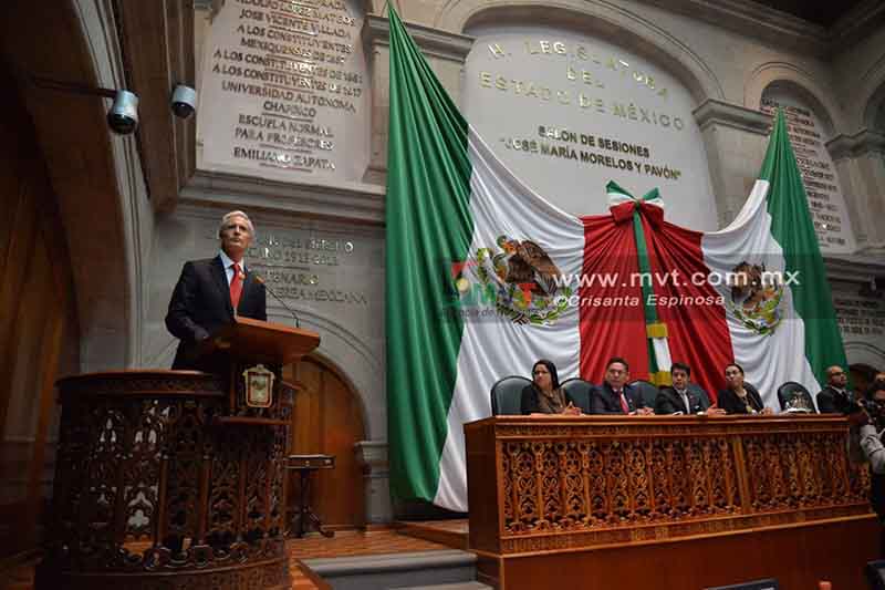 Arranca primer periodo de sesiones en la Legislatura mexiquense