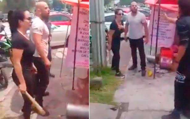 Queda en libertad la pareja que golpeó a vendedor de helados #LadyBat y #Lordmaestrolimpio
