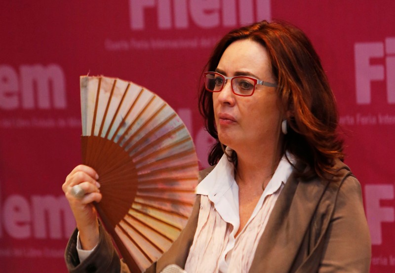 Beatriz Rivas presentó en FILEM su novela Jamás, nadie