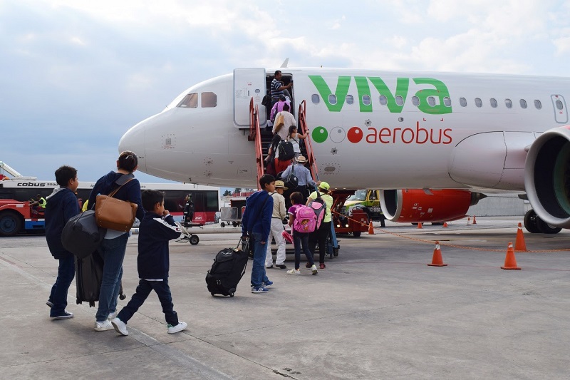 Inicia Viva Aerobús vuelos a Cancún y Monterrey desde Aeropuerto Internacional de Toluca