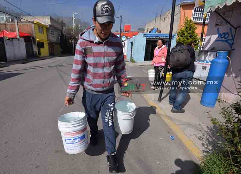 Diputados de Morena plantean condonación del pago de agua a quienes padecen desabasto