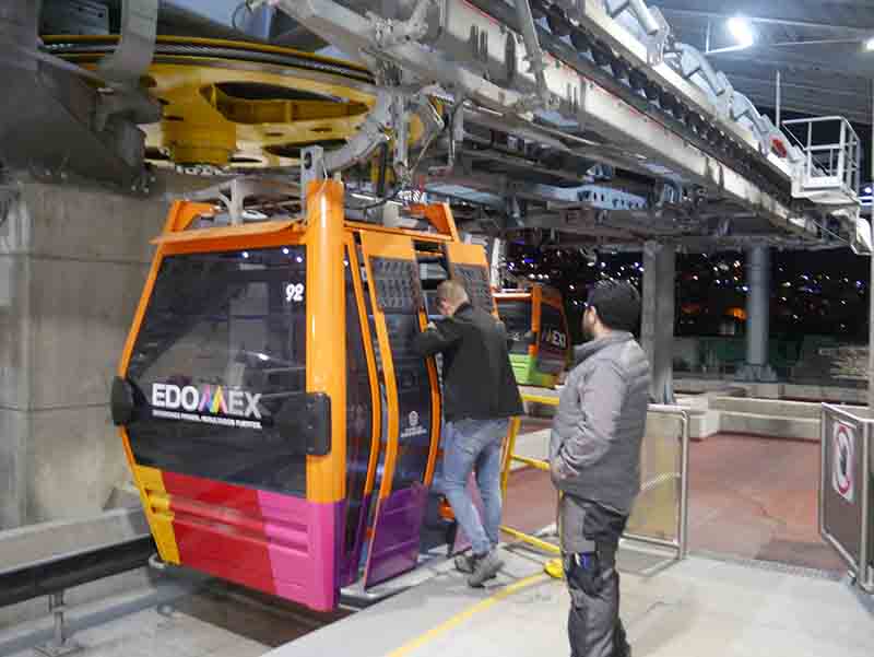 Supervisa empresa alemana funcionamiento del Mexicable
