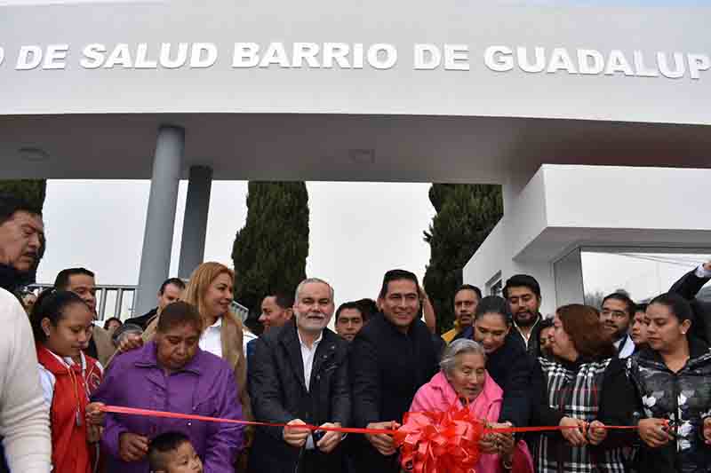 Inauguran centro de salud en San Mateo Atenco