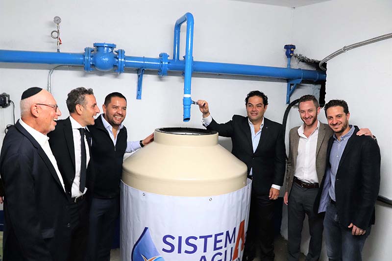 Aperturan pozo de agua potable en Huixquilucan