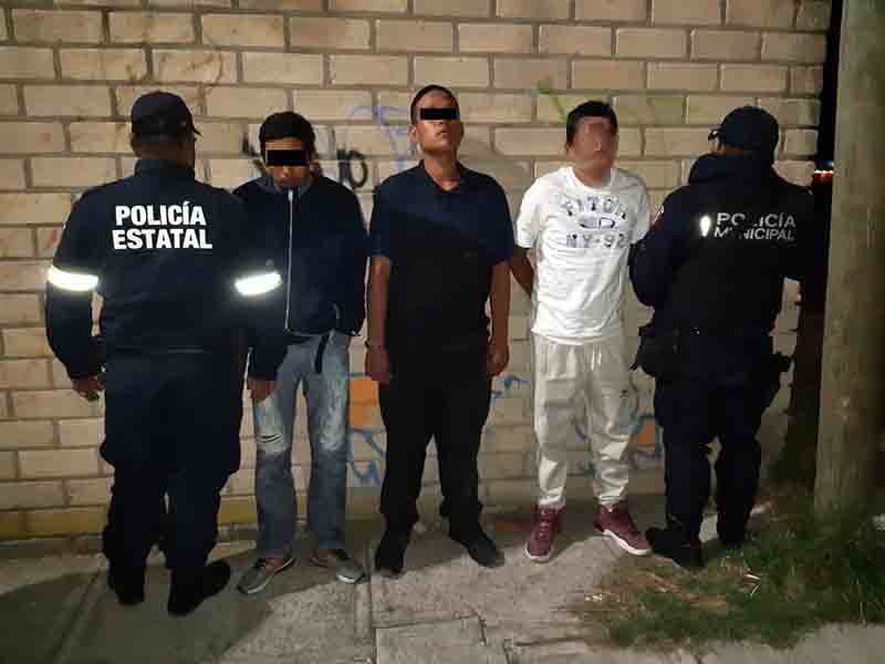 Cae banda dedicada al robo de estéreos en Zinacantepec
