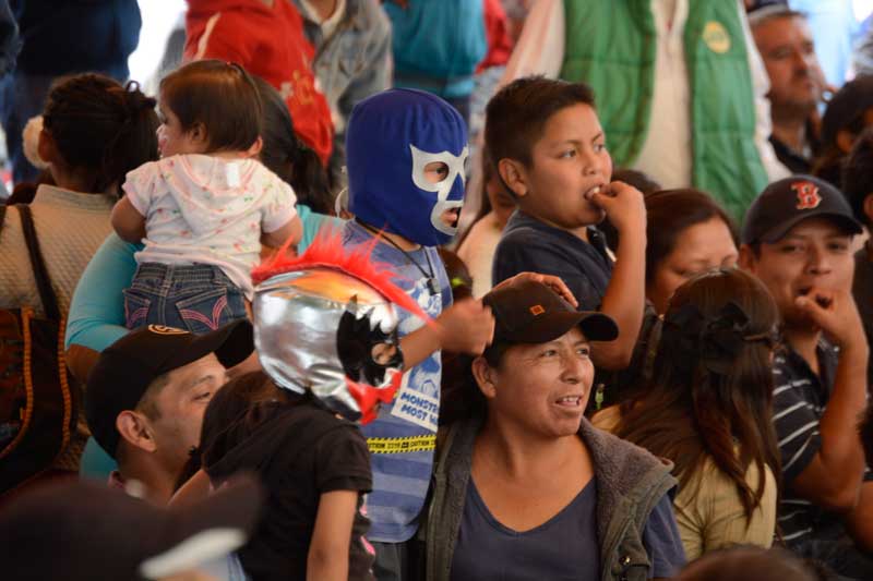 Risas, regalos y mucha diversión en el festejo del Día del Niño en Almoloya de Juárez