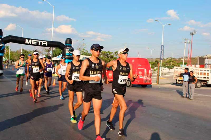 Jesús Tadeo Vega obtiene medalla de oro para la UAEMéx en marcha de 20 kms