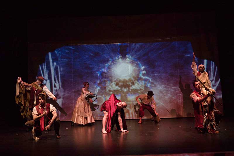 La obra de teatro Frankenstein conquistó al público en Teatro Metepec