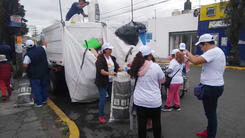 En jornadas de limpieza se recolectan más de 39 toneladas de basura en Toluca