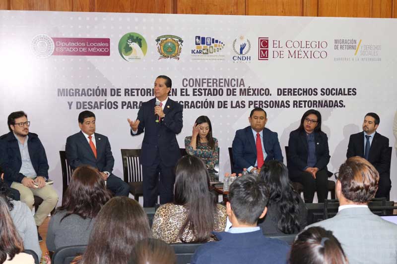 Ombudsman propone a diputados ley de recepción e integración de migrantes mexiquenses en retorno