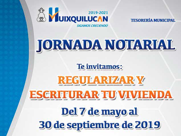 Continúa la jornada notarial en Huixquilucan