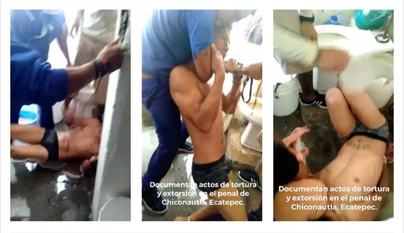 Investiga la Secretaría de Seguridad el video donde torturan a un preso