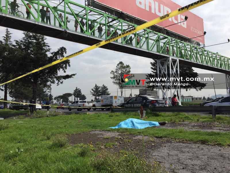 Patrulla atropella a ciclista bajo un puente en la vía a Palmillas